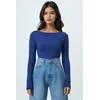 Trend Alacati Stili Ženska bluza Alc-X14395, Tamnoplava
