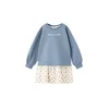 MANGO KIDS Obleka VIOLET opal/pastelno modra/oliva/naravno bela