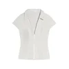 Bershka Bluza barva blata/naravno bela