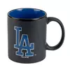 Los Angeles Dodgers Black Matte Two Tone šalica