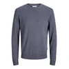 JACK & JONES Majica JJEEMIL bazaltno siva