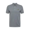 Lyle & Scott Majica rumena/pegasto siva/črna