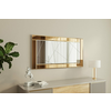 HANAH HOME Ogledalo Pierre Bronze White