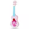 Northix 21-palčna roza ukulele za otroke, najlonske strune, primerno za začetnike