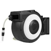 Northix Zložljiv stenski kolut za cev 30 m 180° PVC PP kovina