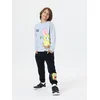 Sinsay - Jogger pantalone sa pamukom SpongeBob - crno