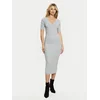 Guess Pletena obleka W5RK11 Z2V62 Siva Bodycon Fit