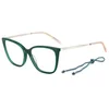 M Missoni MMI0123 VQY ONE SIZE (54) Zelena/Kristalna