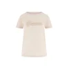 Guess Ss Cn 3D Script Tee Bež