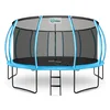 INLEA ULTIMATE Jump Trampolin 500 cm z notranjo zaščitno mrežo – svetlo modra
