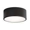 Kupatilsko plafonsko svetlo sa senzorom CLEO 1xE27/24W/230V prečnika 20 cm IP54 crno