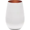 Stölzle Elements kozarec 465 ml, bela/bronasta (6 kos)