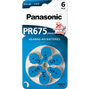 PANASONIC baterije za slušni aparat PR675