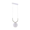 Amplex 8163 - Luster na sajli BALOS 1xE14/15W/230V crna