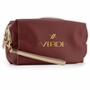 Verde bordo Neseser cetvrtasti sa zlatnim paspulom 0237, 18×7×10 cm ( 16NSV0237DB )