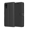 Techsuit – Leather Folio preklopna wallet maska za Samsung Galaxy Xcover7 – crna