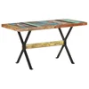 Blagovaonski stol 140 x 70 x 76 cm od masivnog obnovljenog drva