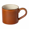 Opečnato oranžna/bež lončena skodelica 380 ml Poterie – Casafina