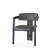 Hanah Home Trpezarijska stolica 58x76x49cm Crno-Antracit