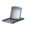 Aten KL1108VN-AXA-DNG 8-Port Cat 5 Dual Rail 19 LCD KVM prek IP Stikalo with Virtual Media and with Scandinavian keyboard