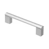 GTV Ručica AA L-128, 148x15x11mm, Boja aluminijuma