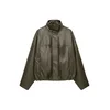 Pull&Bear Prehodna jakna oliva