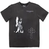 2Pac Photo Cross Charcoal Grey L Majica