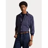 Polo Ralph Lauren Srajca 710953644501 Vijolična Custom Fit