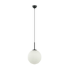 ITALUX PND-5578-1L-BK - Viseća lampa na sajli DEORE 1xE27/40W/230V crna