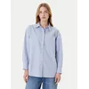 Guess Jeans Srajca W4YH22 WGCF1 Svetlo modra Relaxed Fit
