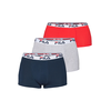 FILA Boksarice marine/siva/krvavo rdeča/bela