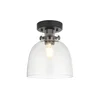 Endon 99106 - Stropno svetlo URBAN 1xE27/10W/230V crna/prozirna