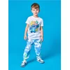 Sinsay - Stitch Pantalone - belo