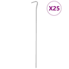 Vidaxl Klini za šotor 25 kosov 30 cm O4 mm pocinkano jeklo