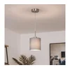 Brilagi - LED luster na sajli NUBILA 1xE27/60W/230V O 14 cm svetlosiva