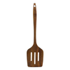 Slotted spatula, acacia wood, 32 cm - Zokura