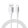 USB v Lightning kabel Joyroom S-A28 s 3A polnjenjem in 480 Mbps hitrostjo prenosa - 1m - bel