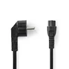 Kabel Za Napajanje | Schuko M – C5 | 2.0 m | Box Pack | NEDIS