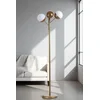 Opviq Podna lampa 8948-5, Zlatne boje
