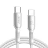 Joyroom Kabel serije Cutting-Edge 60 W USB-C – USB-C, 1,2 m – siv