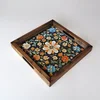 Aberto Design Poslužavnik REF054 35 x 35 x 4 cm, Šareni
