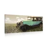 Slika moder retro avtomobil - 200x100