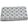 David Fussenegger DECO Plaid Grafik allover - svetlosiva