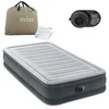 INTEX Vazdušni krevet Twin Comfort-plush, Svetlosivi