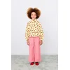 Otroške hlače Tinycottons TINY SOLID WOVEN PANT roza barva, AW25-457