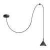 Luster na sajli ETNA LONG 1xGX53/15W/230V crna