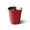 shumee 80 ml rdeč kovinski vrček