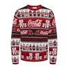 Only & Sons Pulover ONSXMAS COLA rdeča/črna/bela