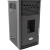 Mareli Kamin na pelet PS 10 air (10kW), Crni