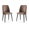 Hanah Home Set stolica Luna, 49x52x90 cm, 2 komada, Braon